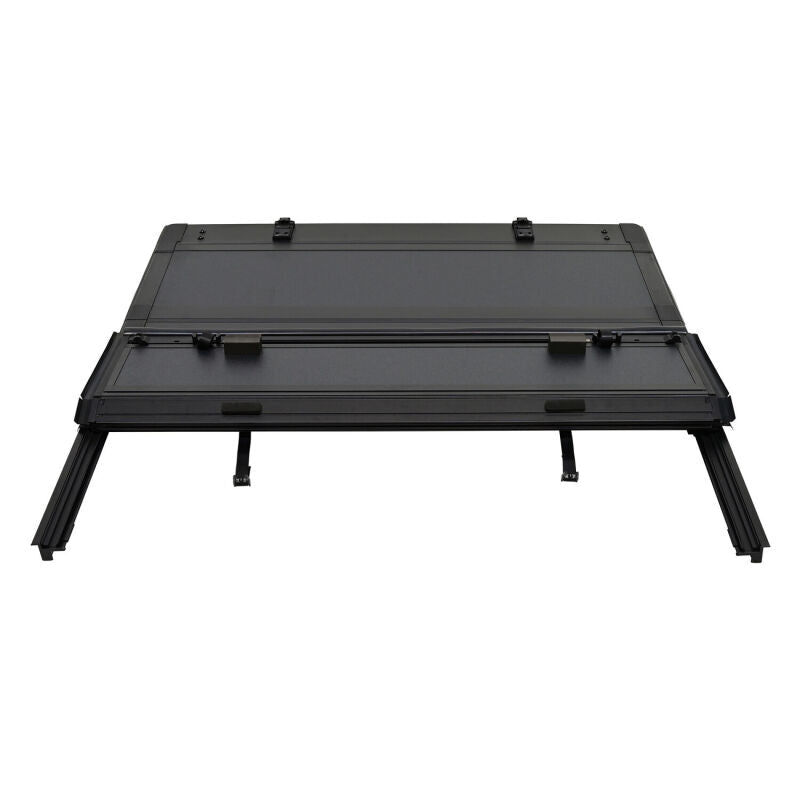 Westin Hard Tri-Fold Tonneau Cover - 6 ft 6 in Bed - Black | 2021-2025 Ford F150 - Stateside Performance - Tonneau Covers - Hard Fold - Westin - Westin Hard Tri-Fold Tonneau Cover - 6 ft 6 in Bed - Black | 2021-2025 Ford F150