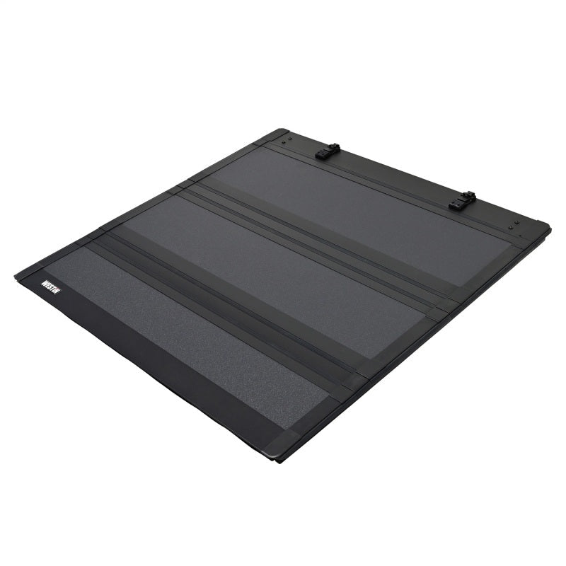 Westin Hard Tri-Fold Tonneau Cover - 6 ft 6 in Bed - Black | 2021-2025 Ford F150 - Stateside Performance - Tonneau Covers - Hard Fold - Westin - Westin Hard Tri-Fold Tonneau Cover - 6 ft 6 in Bed - Black | 2021-2025 Ford F150