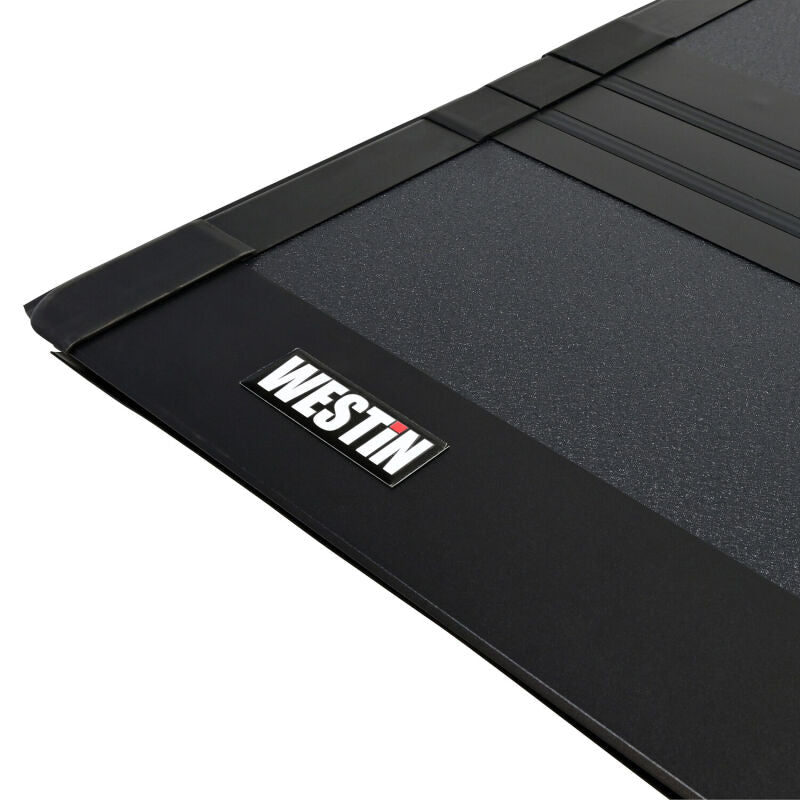 Westin Hard Tri-Fold Tonneau Cover - 6 ft 6 in Bed - Black | 2021-2025 Ford F150 - Stateside Performance - Tonneau Covers - Hard Fold - Westin - Westin Hard Tri-Fold Tonneau Cover - 6 ft 6 in Bed - Black | 2021-2025 Ford F150