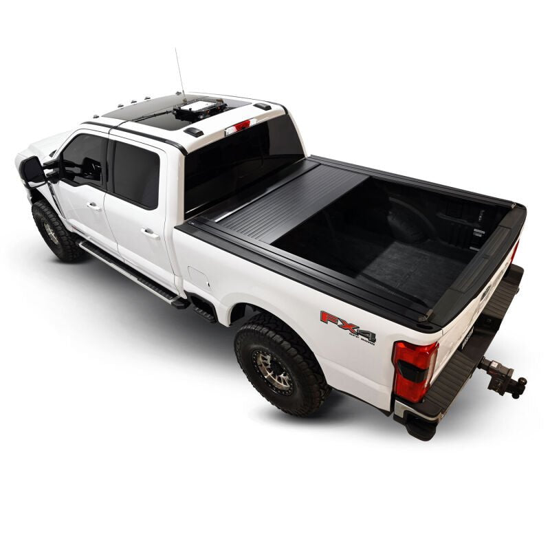 Westin Manual Retractable Bed Cover - 6 ft 10 in Bed - Black | 2017-2022 Ford F250 Super Duty - Stateside Performance - Tonneau Covers - Roll Up - Westin - Westin Manual Retractable Bed Cover - 6 ft 10 in Bed - Black | 2017-2022 Ford F250 Super Duty