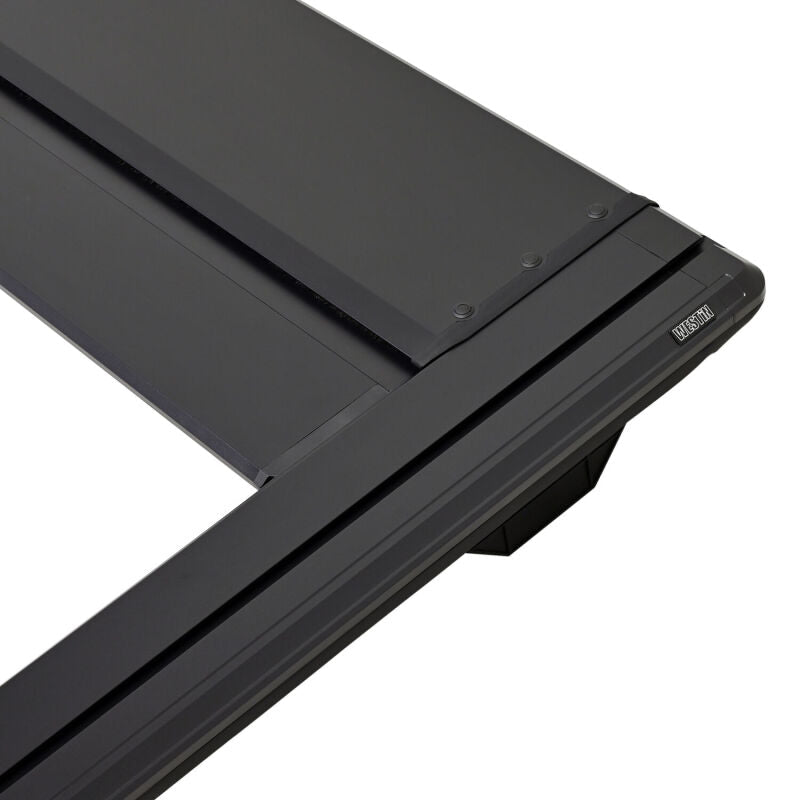 Westin Manual Retractable Bed Cover - 6 ft 10 in Bed - Black | 2023-2026 Ford F250 Super Duty - Stateside Performance - Tonneau Covers - Roll Up - Westin - Westin Manual Retractable Bed Cover - 6 ft 10 in Bed - Black | 2023-2026 Ford F250 Super Duty