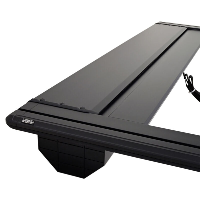 Westin Manual Retractable Bed Cover - 6 ft 10 in Bed - Black | 2023-2026 Ford F350 Super Duty - Stateside Performance - Tonneau Covers - Roll Up - Westin - Westin Manual Retractable Bed Cover - 6 ft 10 in Bed - Black | 2023-2026 Ford F350 Super Duty