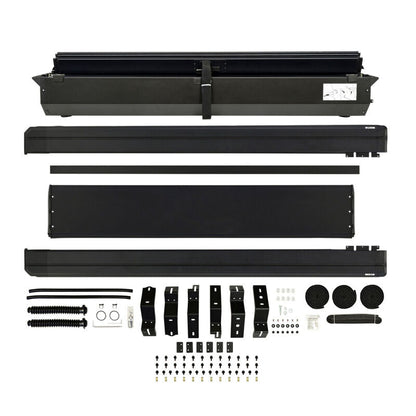Westin Manual Retractable Bed Cover - Black, 5 ft 7 in Bed, w/o RamBox | 2019-2026 Ram 1500 - Stateside Performance - Tonneau Covers - Roll Up - Westin - Westin Manual Retractable Bed Cover - Black, 5 ft 7 in Bed, w/o RamBox | 2019-2026 Ram 1500
