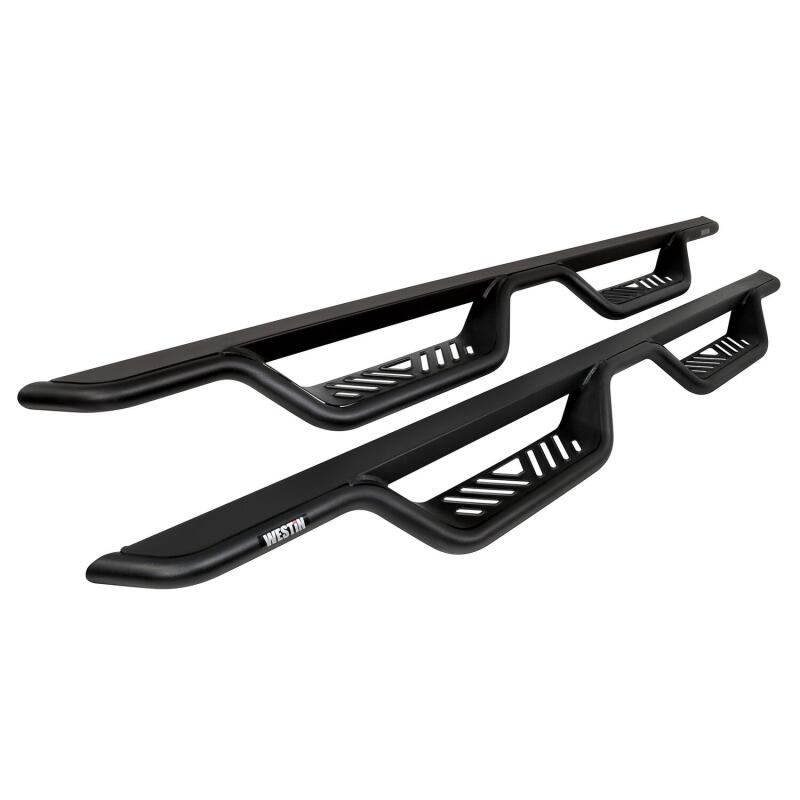 Westin Outlaw Drop Nerf Step Bars SuperCab - Textured Black | 2021-2022 Ford F150 Raptor - Stateside Performance - Nerf Bars - Westin - Westin Outlaw Drop Nerf Step Bars SuperCab - Textured Black | 2021-2022 Ford F150 Raptor
