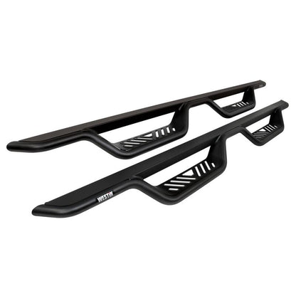 Westin Outlaw Drop Nerf Step Bars SuperCab - Textured Black | 2021-2022 Ford F150 Raptor - Stateside Performance - Nerf Bars - Westin - Westin Outlaw Drop Nerf Step Bars SuperCab - Textured Black | 2021-2022 Ford F150 Raptor