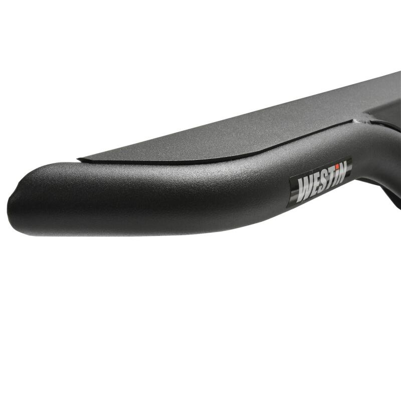 Westin Outlaw Nerf Step Bars Crew Cab - Textured Black | 2019-2026 Chevy Silverado 1500 - Stateside Performance - Nerf Bars - Westin - Westin Outlaw Nerf Step Bars Crew Cab - Textured Black | 2019-2026 Chevy Silverado 1500