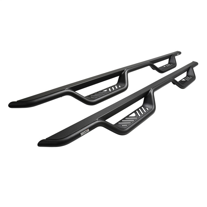 Westin Outlaw Nerf Step Bars Crew Cab - Textured Black | 2020-2026 Chevy Silverado 2500HD - Stateside Performance - Nerf Bars - Westin - Westin Outlaw Nerf Step Bars Crew Cab - Textured Black | 2020-2026 Chevy Silverado 2500HD