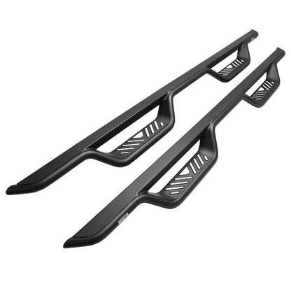 Westin Outlaw Nerf Step Bars Crew Cab - Textured Black | 2020-2026 Chevy Silverado 3500HD - Stateside Performance - Nerf Bars - Westin - Westin Outlaw Nerf Step Bars Crew Cab - Textured Black | 2020-2026 Chevy Silverado 3500HD
