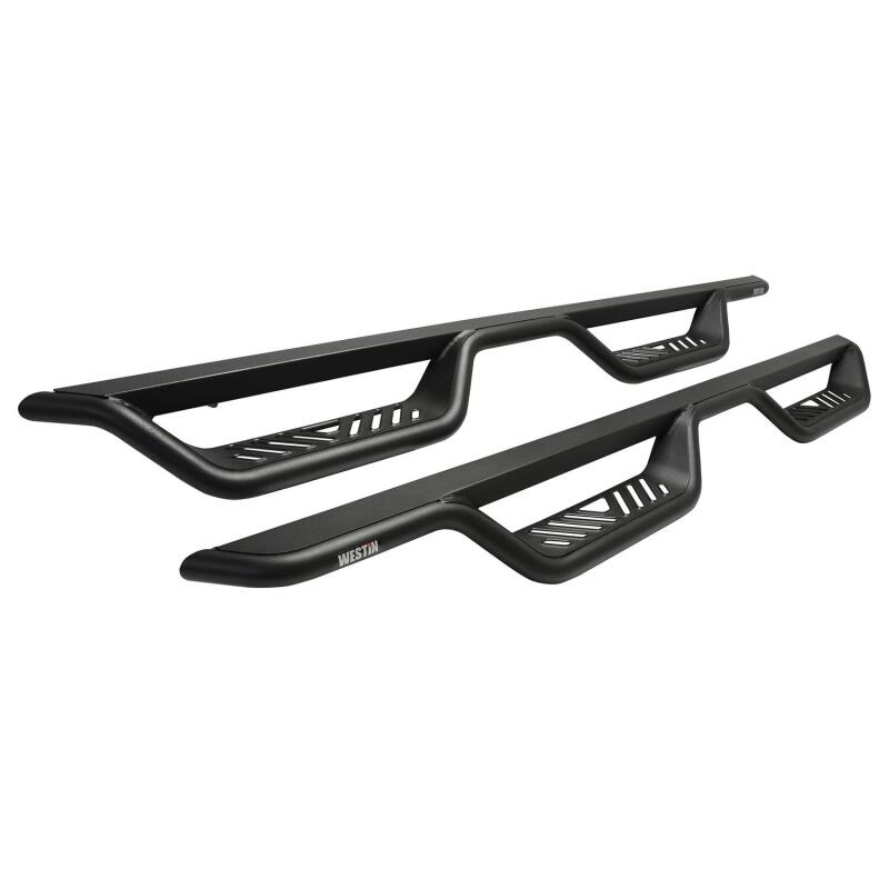 Westin Outlaw Nerf Step Bars - Textured Black, 4-Door | 2021-2025 Ford Bronco - Stateside Performance - Nerf Bars - Westin - Westin Outlaw Nerf Step Bars - Textured Black, 4-Door | 2021-2025 Ford Bronco
