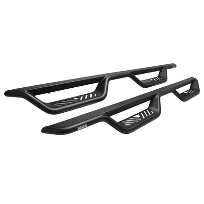 Westin Outlaw Nerf Step Bars - Textured Black, 4-Door | 2021-2025 Ford Bronco - Stateside Performance - Nerf Bars - Westin - Westin Outlaw Nerf Step Bars - Textured Black, 4-Door | 2021-2025 Ford Bronco