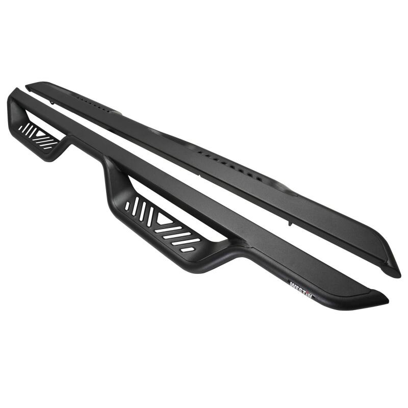 Westin Outlaw Nerf Step Bars - Textured Black, 4-Door | 2021-2025 Ford Bronco - Stateside Performance - Nerf Bars - Westin - Westin Outlaw Nerf Step Bars - Textured Black, 4-Door | 2021-2025 Ford Bronco