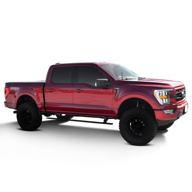 Westin Pro-e Electric Retractable Running Boards - CrewCab - Textured Black | 2015-2020 Ford F150 - Stateside Performance - Running Boards - Westin - Westin Pro-e Electric Retractable Running Boards - CrewCab - Textured Black | 2015-2020 Ford F150