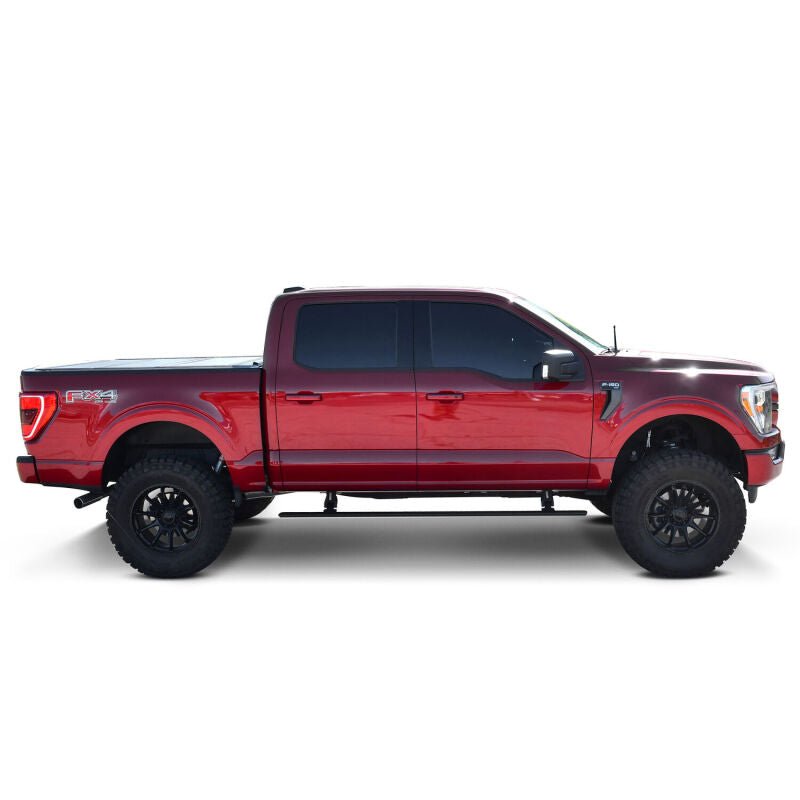Westin Pro-e Electric Retractable Running Boards - CrewCab - Textured Black | 2015-2020 Ford F150 - Stateside Performance - Running Boards - Westin - Westin Pro-e Electric Retractable Running Boards - CrewCab - Textured Black | 2015-2020 Ford F150