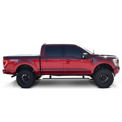 Westin Pro-e Electric Retractable Running Boards - CrewCab - Textured Black | 2015-2020 Ford F150 - Stateside Performance - Running Boards - Westin - Westin Pro-e Electric Retractable Running Boards - CrewCab - Textured Black | 2015-2020 Ford F150