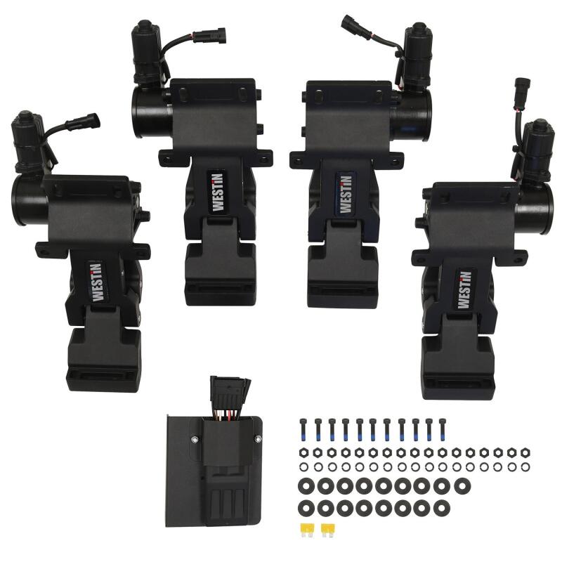 Westin Pro-e Electric Retractable Running Boards - CrewCab - Textured Black | 2021-2026 Ford F150 Raptor - Stateside Performance - Running Boards - Westin - Westin Pro-e Electric Retractable Running Boards - CrewCab - Textured Black | 2021-2026 Ford F150 Raptor
