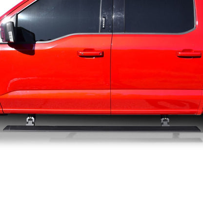 Westin Pro-e Electric Retractable Running Boards - CrewCab - Textured Black | 2022-2025 Ford F150 Lightning - Stateside Performance - Running Boards - Westin - Westin Pro-e Electric Retractable Running Boards - CrewCab - Textured Black | 2022-2025 Ford F150 Lightning