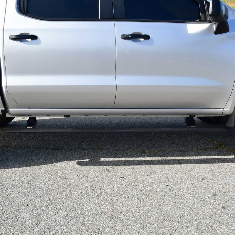 Westin Pro-e Electric Running Boards - Textured Black, Crew Cab | 2020-2026 Chevy Silverado 2500HD - Stateside Performance - Running Boards - Westin - Westin Pro-e Electric Running Boards - Textured Black, Crew Cab | 2020-2026 Chevy Silverado 2500HD