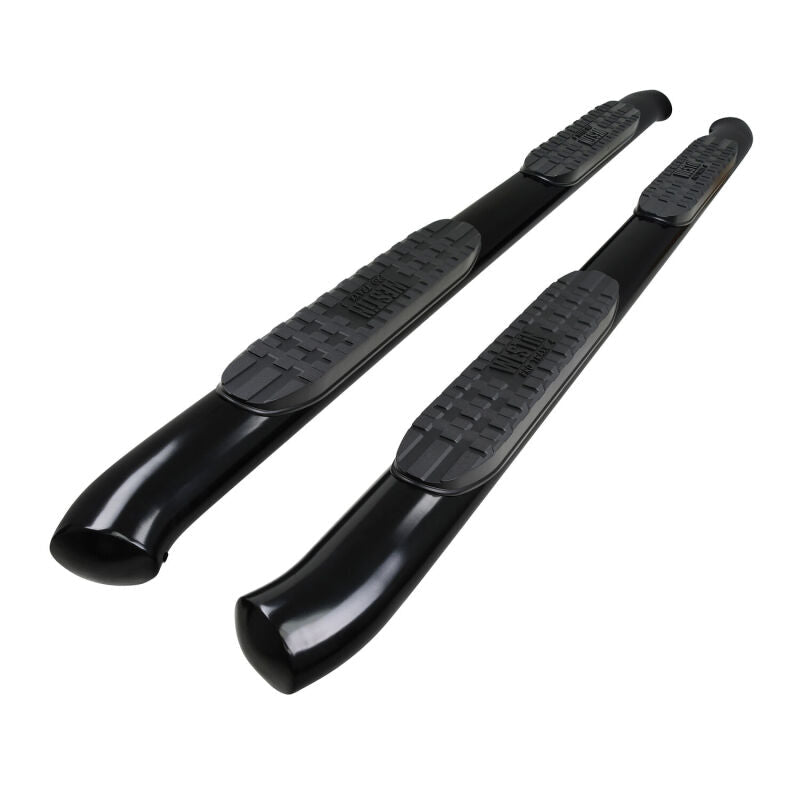 Westin PRO TRAXX 4 Oval Double Cab Nerf Step Bars - Black | 2019 GMC Sierra 2500HD - Stateside Performance - Nerf Bars - Westin - Westin PRO TRAXX 4 Oval Double Cab Nerf Step Bars - Black | 2019 GMC Sierra 2500HD