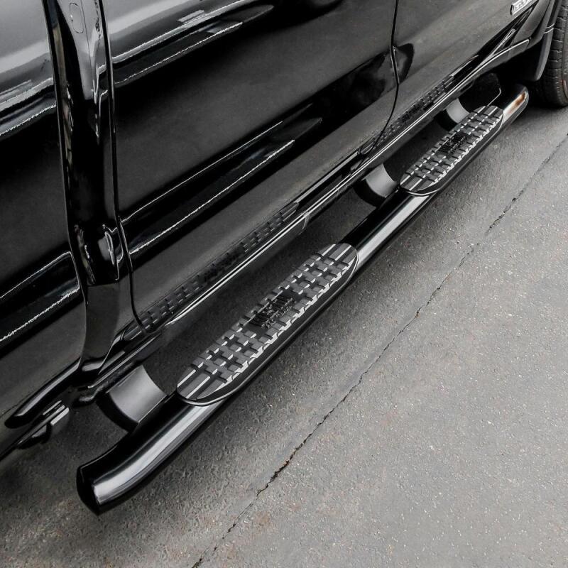 Westin PRO TRAXX 4 Oval Double Cab Nerf Step Bars - Black | 2020-2026 Chevy Silverado 2500HD - Stateside Performance - Nerf Bars - Westin - Westin PRO TRAXX 4 Oval Double Cab Nerf Step Bars - Black | 2020-2026 Chevy Silverado 2500HD