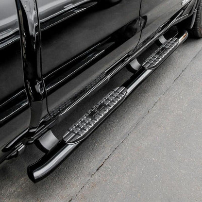 Westin PRO TRAXX 4 Oval Double Cab Nerf Step Bars - Black | 2020-2026 Chevy Silverado 2500HD - Stateside Performance - Nerf Bars - Westin - Westin PRO TRAXX 4 Oval Double Cab Nerf Step Bars - Black | 2020-2026 Chevy Silverado 2500HD