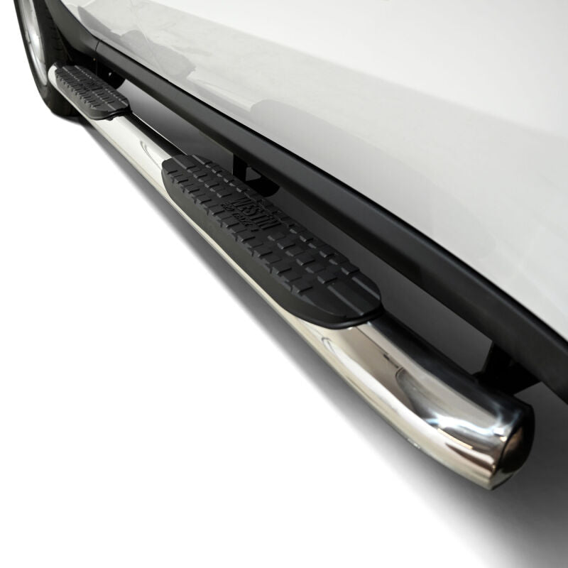 Westin PRO TRAXX 4in Oval Nerf Step Bars - Polished | 2022-2024 Ford Maverick - Stateside Performance - Nerf Bars - Westin - Westin PRO TRAXX 4in Oval Nerf Step Bars - Polished | 2022-2024 Ford Maverick