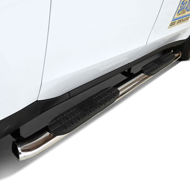 Westin PRO TRAXX 4in Oval Nerf Step Bars - Polished | 2022-2024 Ford Maverick - Stateside Performance - Nerf Bars - Westin - Westin PRO TRAXX 4in Oval Nerf Step Bars - Polished | 2022-2024 Ford Maverick