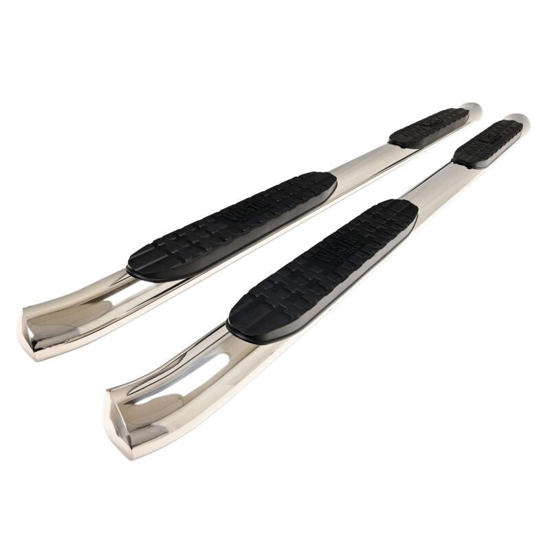 Westin PRO TRAXX 4in Oval Nerf Step Bars - Polished | 2022-2024 Ford Maverick - Stateside Performance - Nerf Bars - Westin - Westin PRO TRAXX 4in Oval Nerf Step Bars - Polished | 2022-2024 Ford Maverick