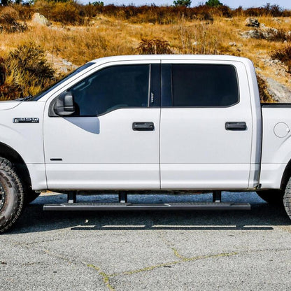Westin R5 XD Nerf Step Bars - Crew Cab - Black | 2015-2020 Ford F150 - Stateside Performance - Nerf Bars - Westin - Westin R5 XD Nerf Step Bars - Crew Cab - Black | 2015-2020 Ford F150