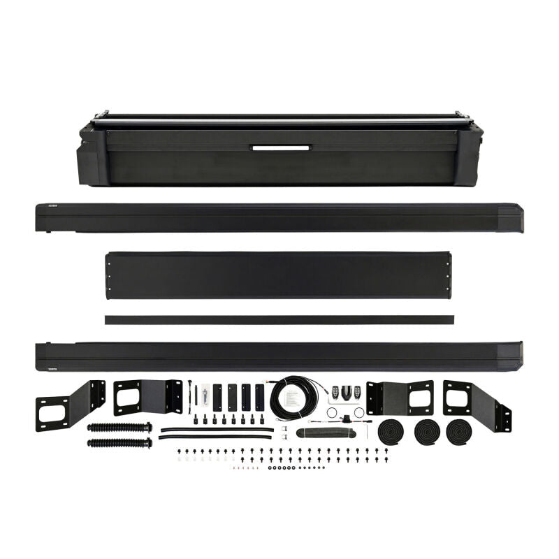Westin Retractable Bed Cover - 6 ft 8 in Bed, Black | 2017-2022 Ford F350 Super Duty - Stateside Performance - Tonneau Covers - Retractable - Westin - Westin Retractable Bed Cover - 6 ft 8 in Bed, Black | 2017-2022 Ford F350 Super Duty