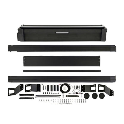 Westin Retractable Bed Cover - 6 ft 8 in Bed, Black | 2017-2022 Ford F350 Super Duty - Stateside Performance - Tonneau Covers - Retractable - Westin - Westin Retractable Bed Cover - 6 ft 8 in Bed, Black | 2017-2022 Ford F350 Super Duty